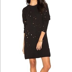 LNA Distressed Dress   B11